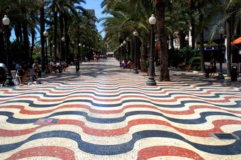 Paseo de la Explanada de Alicante