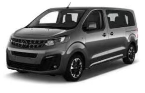 Mietwagen für 7-9 Personen am Flughafen Menorca
