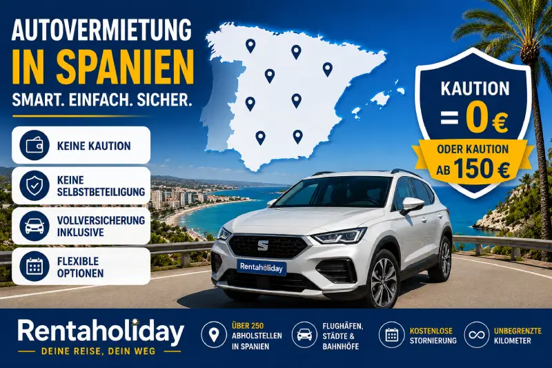 Welche Kaution wird bei einer Autovermietung in Spanien im Jahr 2026 tatsächlich blockiert?