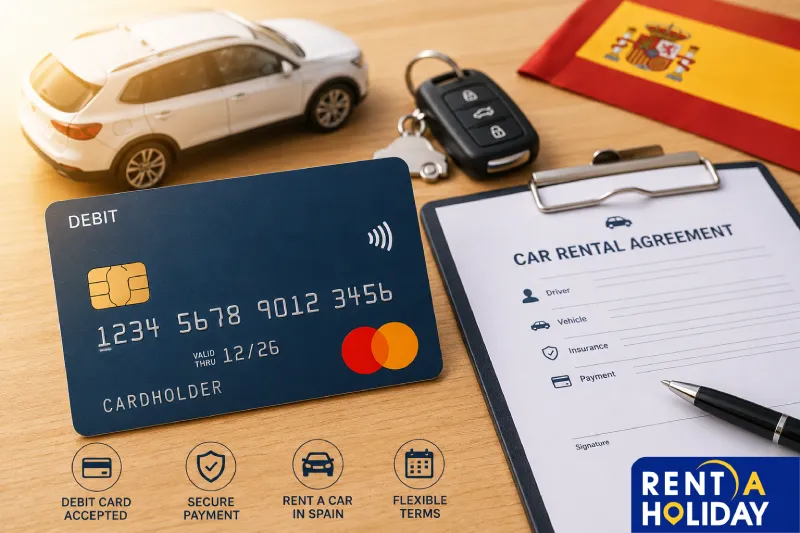 Car Rental in Spain with a Debit Card