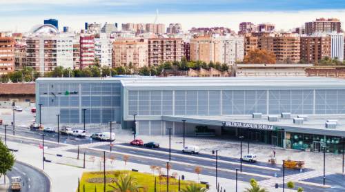 Autovermietung in Valencia Joaquin Sorolla AVE Bahnhof