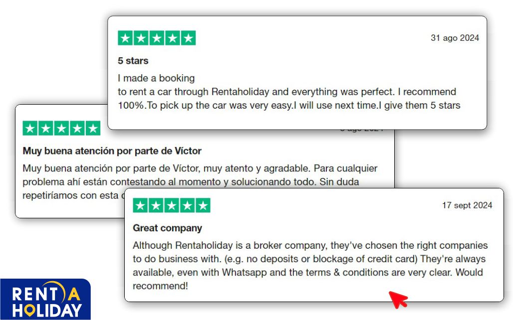 Reviews of car rental service at Barcelona Airport