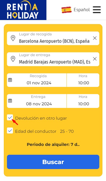 Alquiler de coches en el aeropuerto de Barcelona