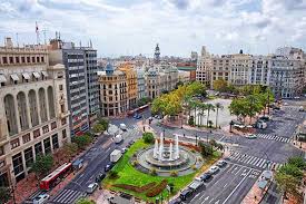 City Hall Square in Valencia