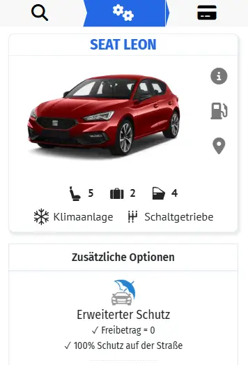 Mietwagen ohne Selbstbeteiligung am Bahnhof Alicante